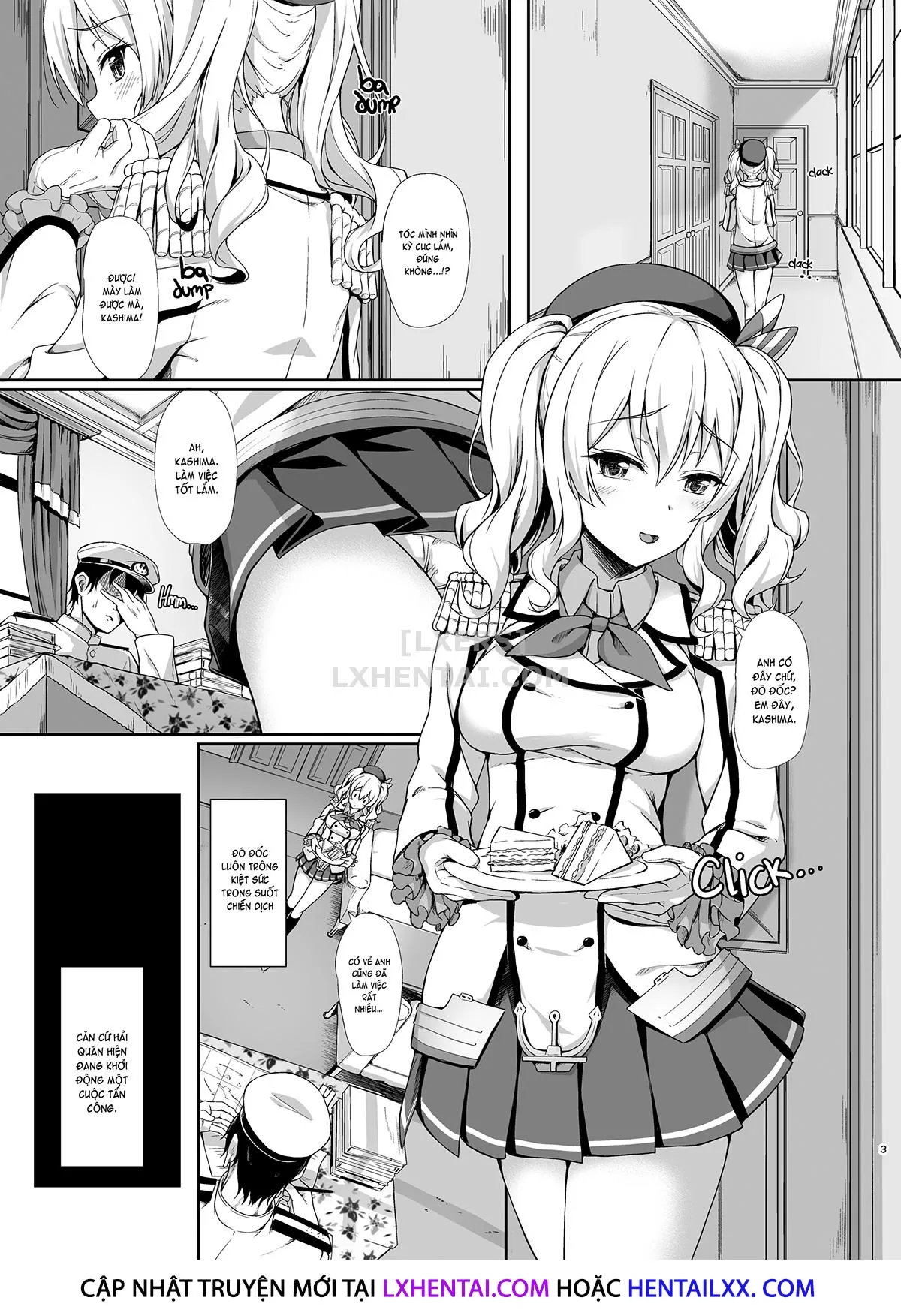 HentaiVN.net - Ảnh 3 - Amaama Kashima [Sweet Sweet Kashima] - Chap 1