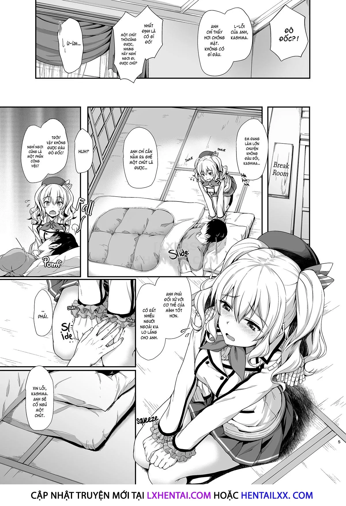 HentaiVN.net - Ảnh 5 - Amaama Kashima [Sweet Sweet Kashima] - Chap 1