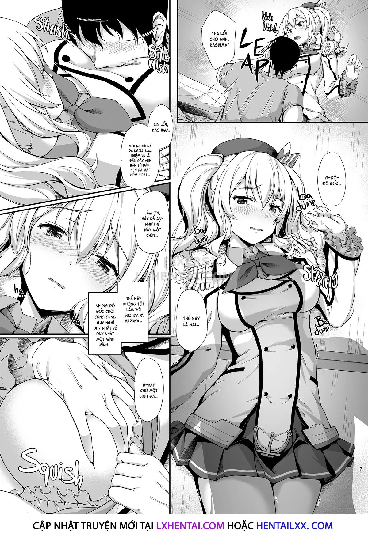 HentaiVN.net - Ảnh 7 - Amaama Kashima [Sweet Sweet Kashima] - Chap 1