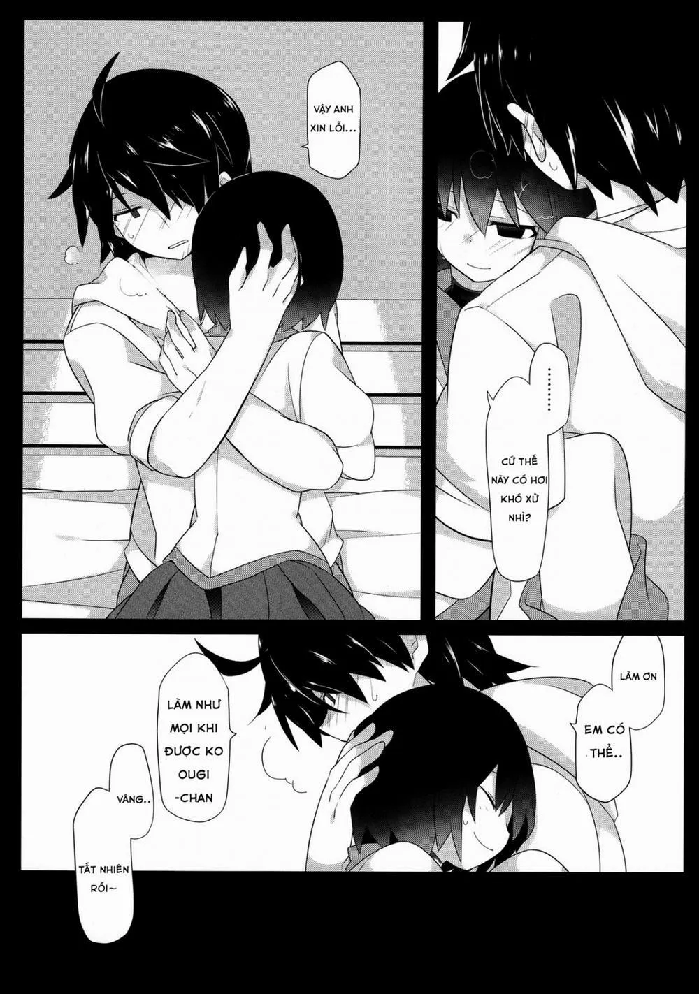 HentaiVN.net - Ảnh 13 - Kuragari Melt (Bakemonogatari) - Chap 1