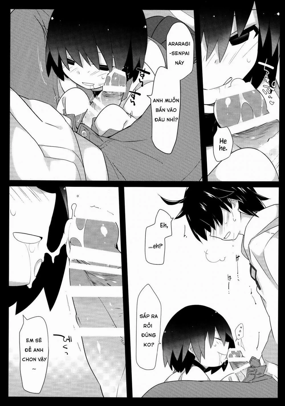 HentaiVN.net - Ảnh 17 - Kuragari Melt (Bakemonogatari) - Chap 1
