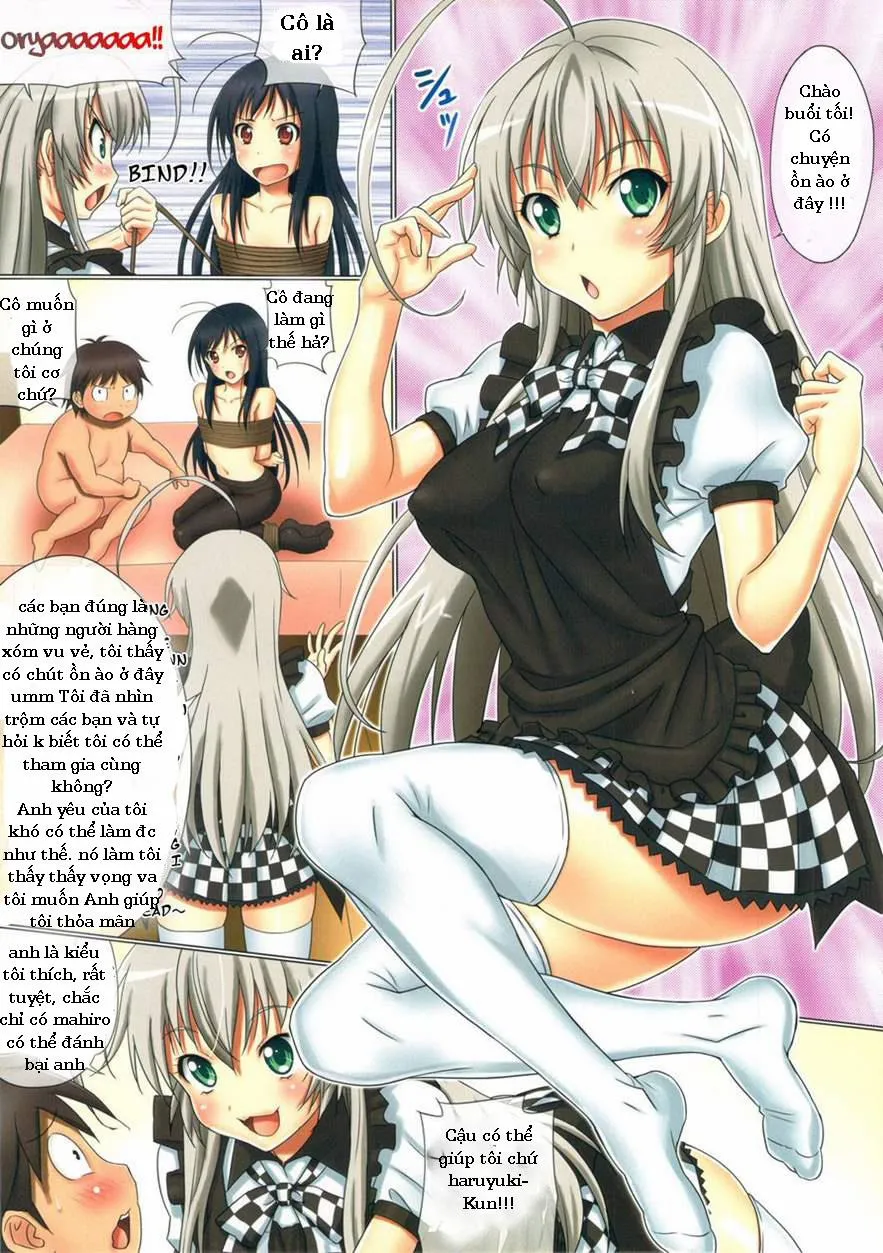 HentaiVN.net - Ảnh 6 - Kuro Ni Haiyoru Nyaruko-San (Accel World, Haiyore Nyaruko-San) - Chap 1