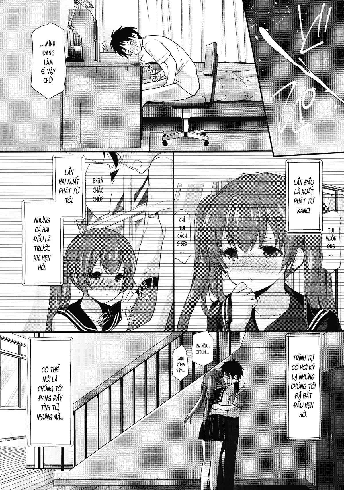 HentaiVN.net - Ảnh 6 - Có dõi theo mới thấy cô ấy đã cực kỳ… (nguyên tác) [Tsukiatte Mitara Kanojo ga Totemo... datta (original); つきあってみたら彼女がとても…だった (オリジナル)] - Chap 1