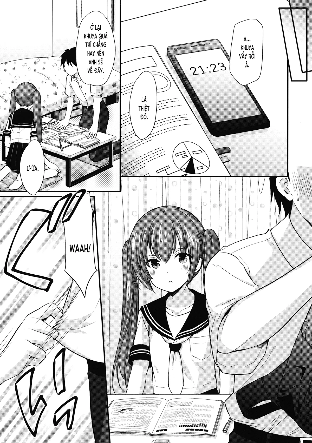 HentaiVN.net - Ảnh 9 - Có dõi theo mới thấy cô ấy đã cực kỳ… (nguyên tác) [Tsukiatte Mitara Kanojo ga Totemo... datta (original); つきあってみたら彼女がとても…だった (オリジナル)] - Chap 1