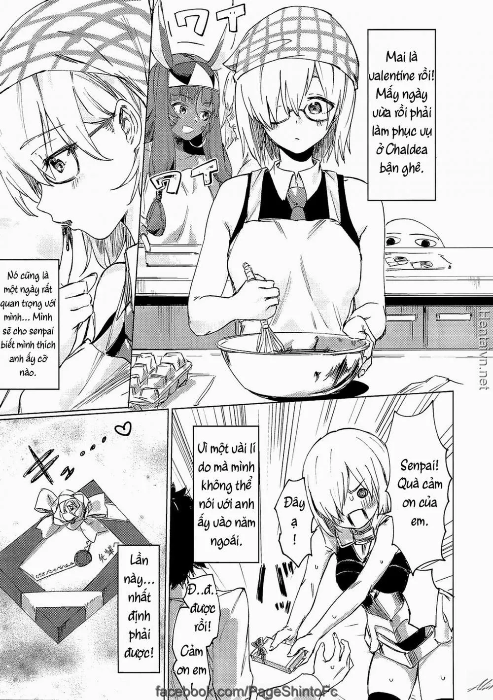 HentaiVN.net - Ảnh 3 - Sweet Mash Valentine (Fate/Grand Order) - Chap 1