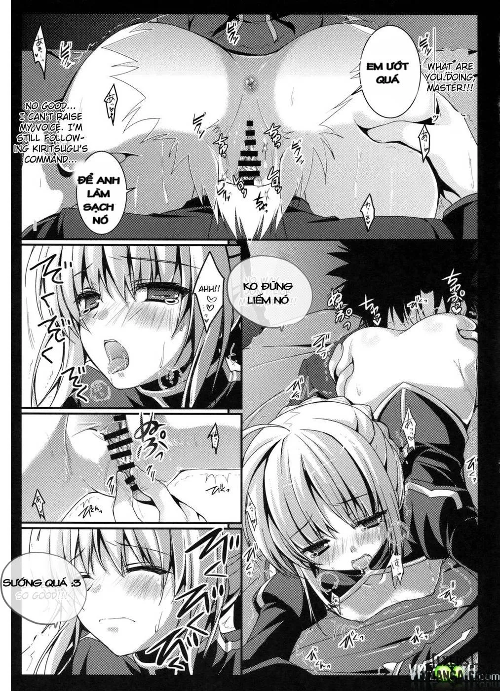 HentaiVN.net - Ảnh 10 - Saber's Decoy Battle Strategy (Fate/Zero) - Chap 1