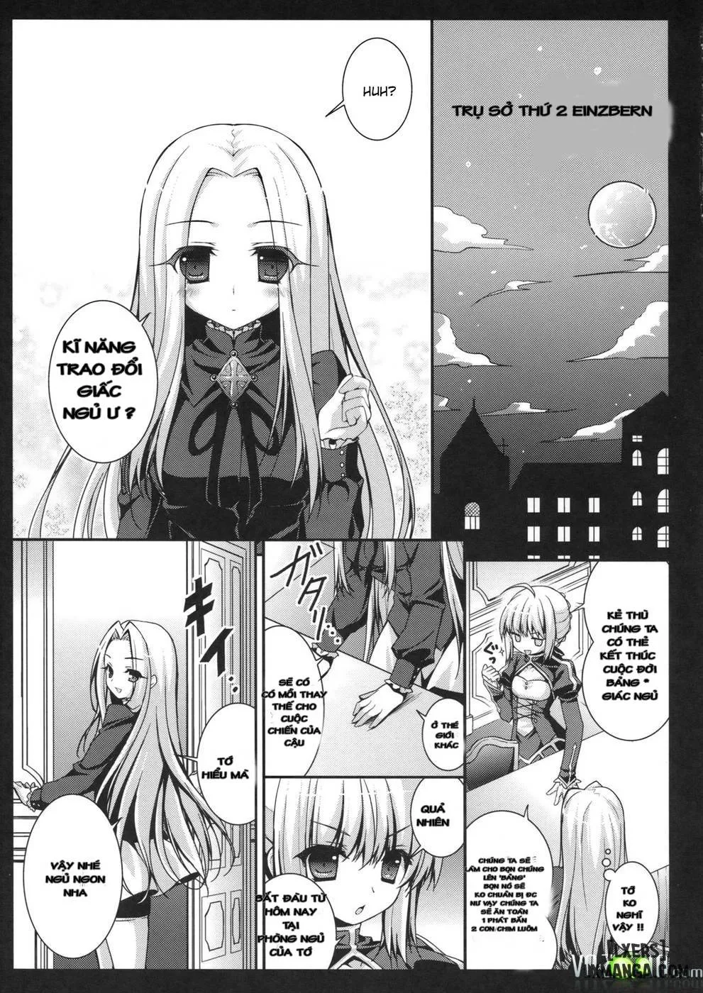 HentaiVN.net - Ảnh 4 - Saber's Decoy Battle Strategy (Fate/Zero) - Chap 1