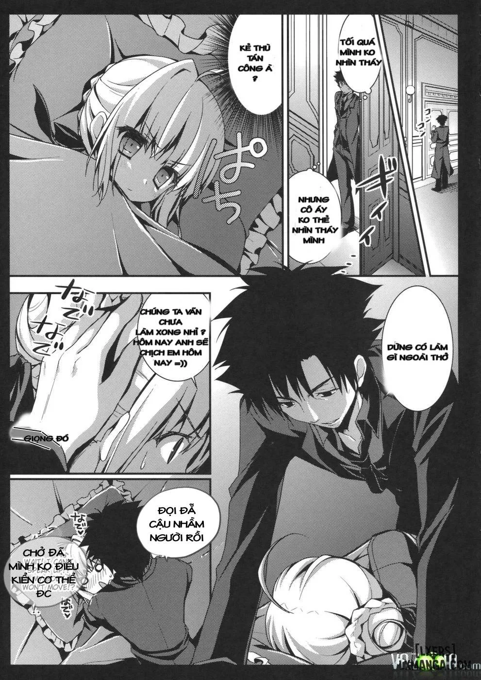 HentaiVN.net - Ảnh 6 - Saber's Decoy Battle Strategy (Fate/Zero) - Chap 1