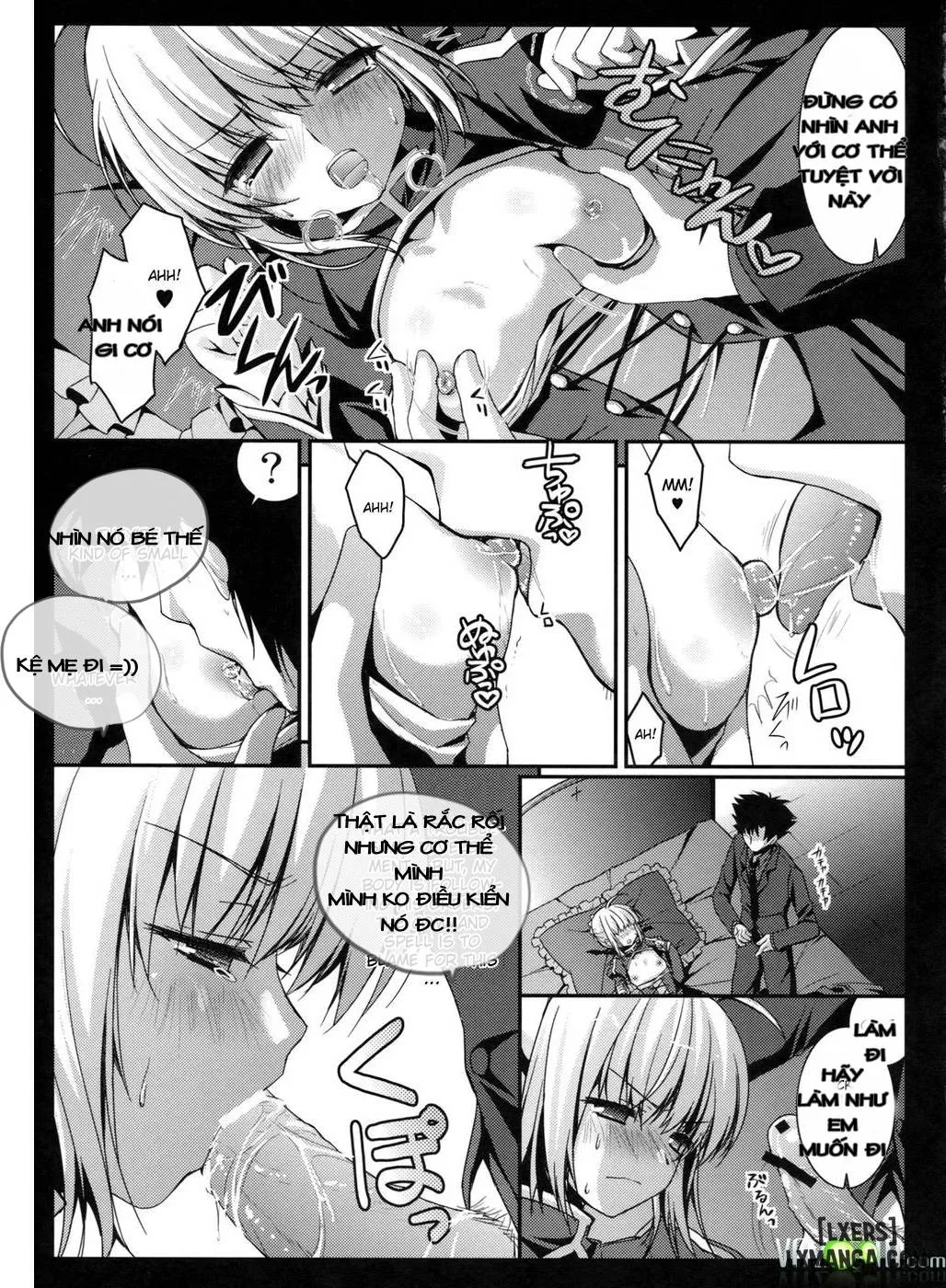 HentaiVN.net - Ảnh 8 - Saber's Decoy Battle Strategy (Fate/Zero) - Chap 1