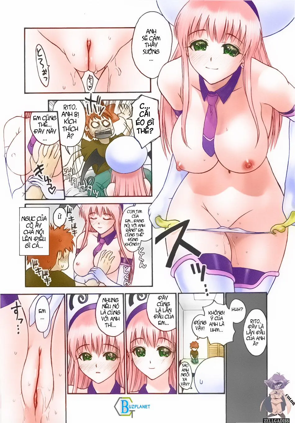 HentaiVN.net - Ảnh 15 - Tiger Dance and Dragon (To Love-Ru) - Chap 1