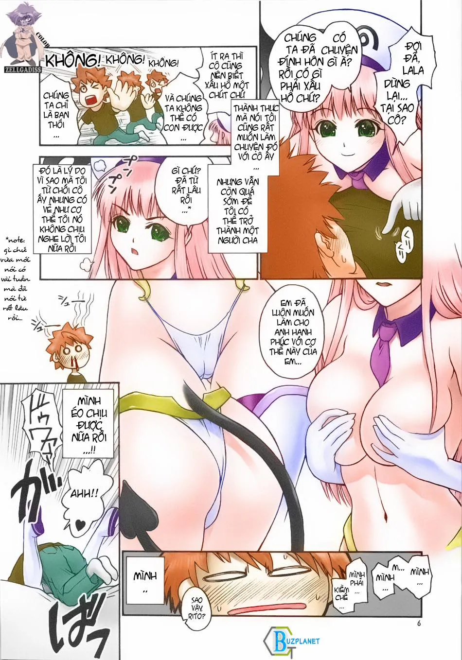HentaiVN.net - Ảnh 5 - Tiger Dance and Dragon (To Love-Ru) - Chap 1