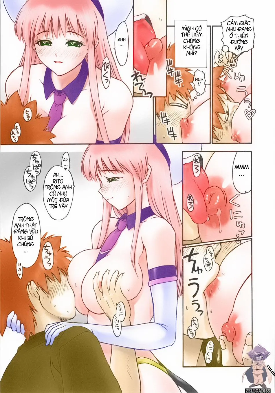 HentaiVN.net - Ảnh 8 - Tiger Dance and Dragon (To Love-Ru) - Chap 1