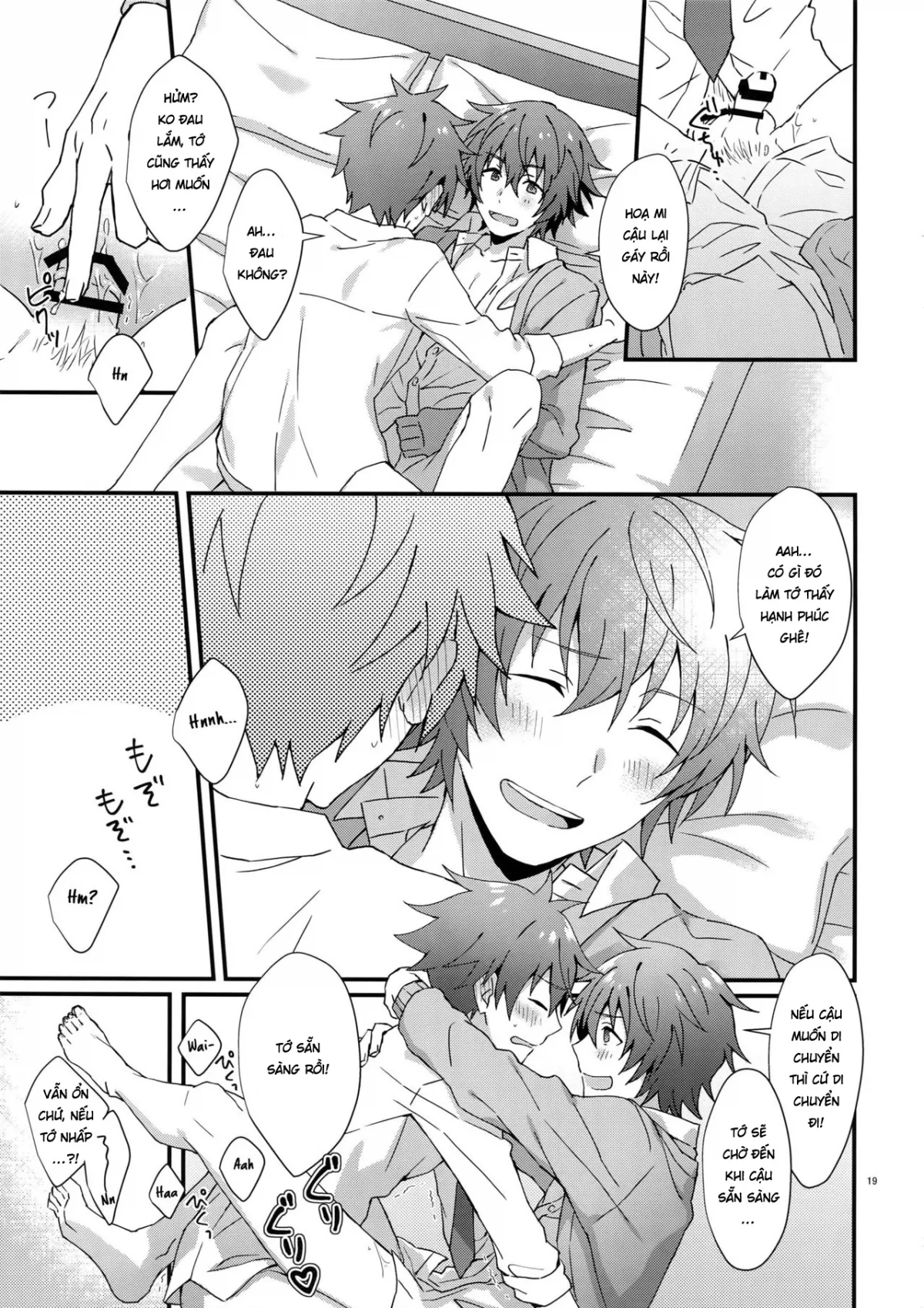 HentaiVN.net - Ảnh 18 - [Yaoi] Thoát kiếp trai tân! [Unexpected! Virgin Graduation] - Chap 1
