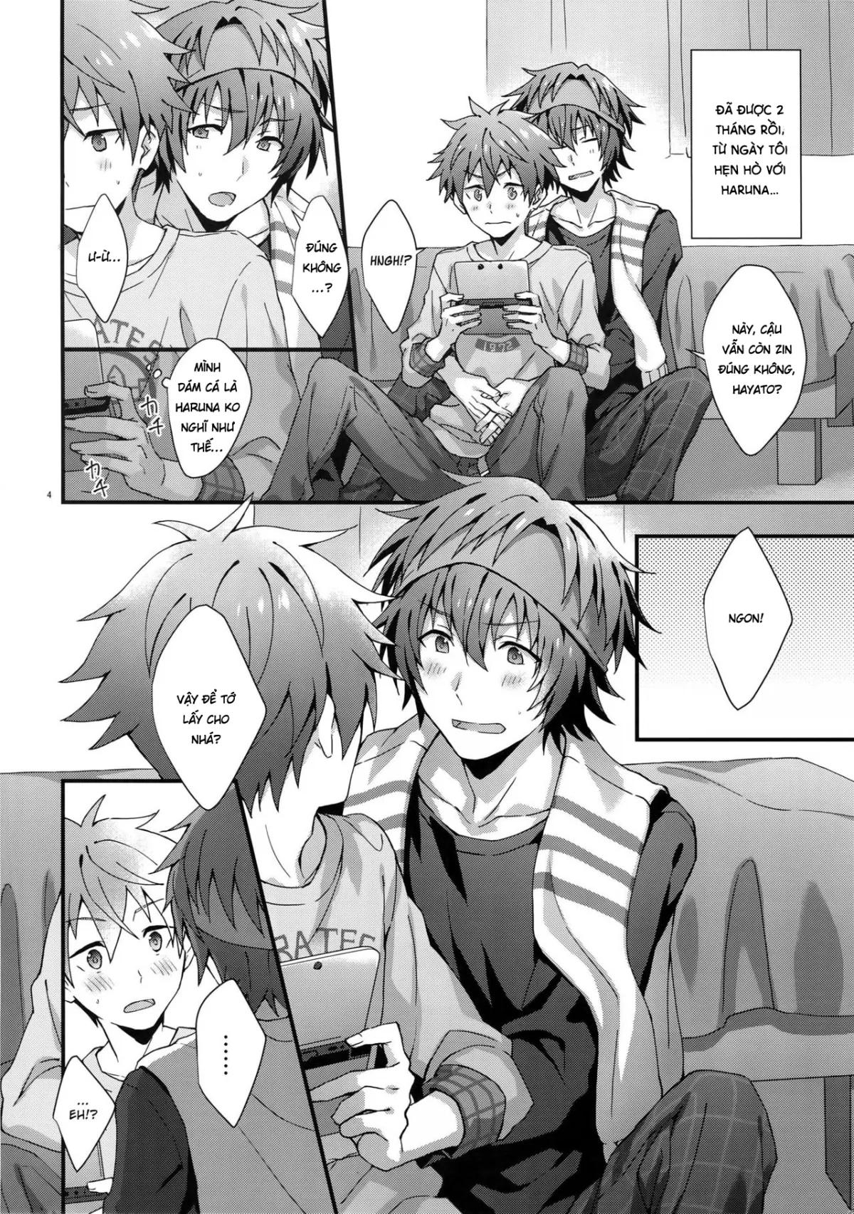 HentaiVN.net - Ảnh 3 - [Yaoi] Thoát kiếp trai tân! [Unexpected! Virgin Graduation] - Chap 1