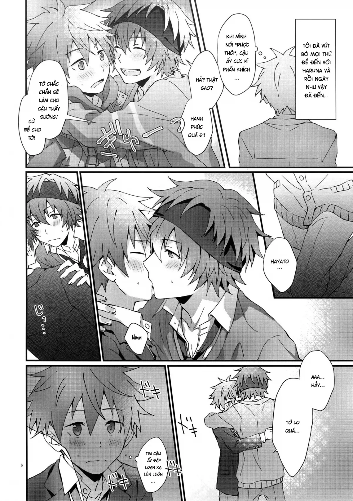 HentaiVN.net - Ảnh 5 - [Yaoi] Thoát kiếp trai tân! [Unexpected! Virgin Graduation] - Chap 1