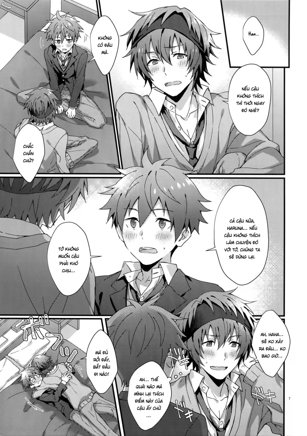 HentaiVN.net - Ảnh 6 - [Yaoi] Thoát kiếp trai tân! [Unexpected! Virgin Graduation] - Chap 1