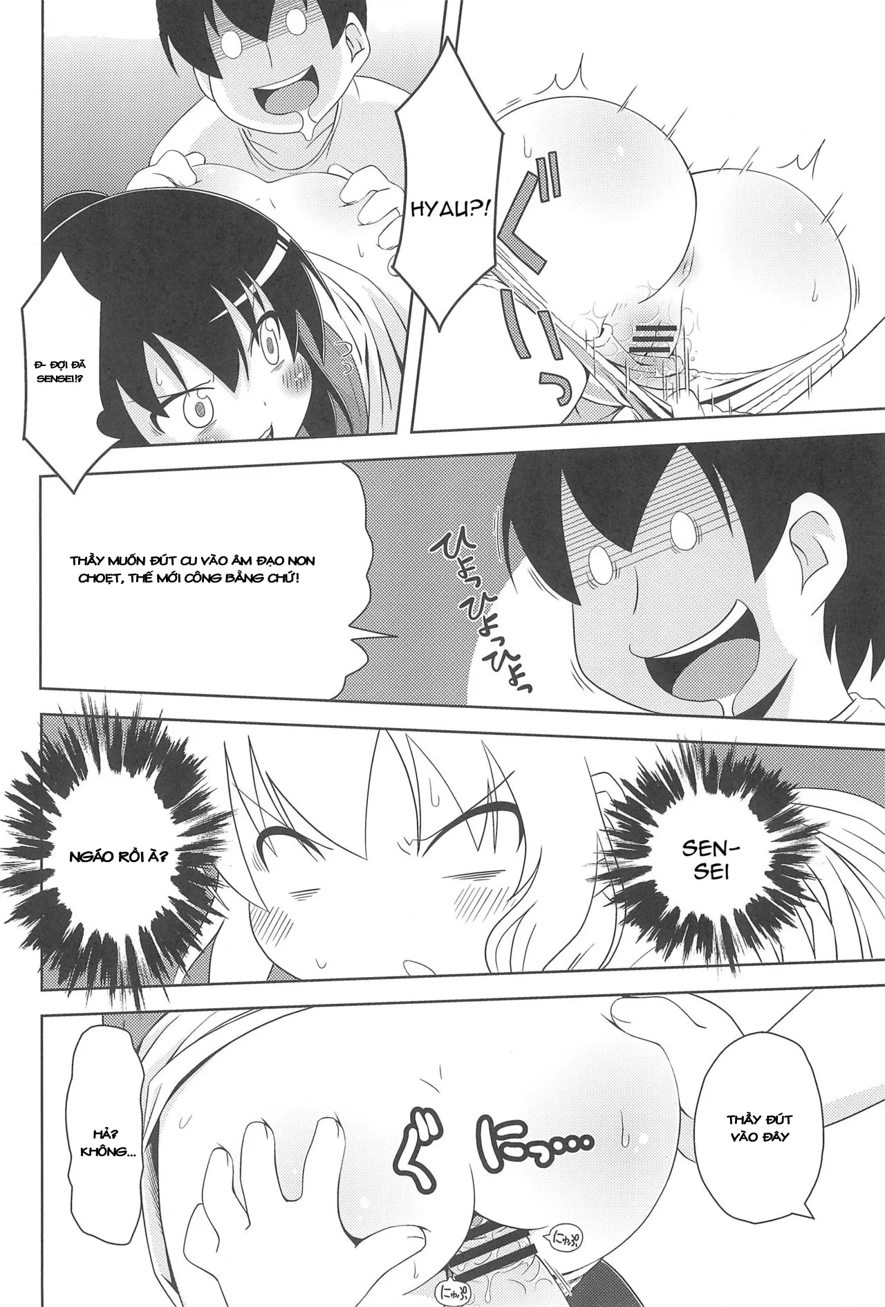 HentaiVN.net - Ảnh 12 - Sanjo-san wa H na Koto ga Osuki (Mitsudomoe) - Chap 1