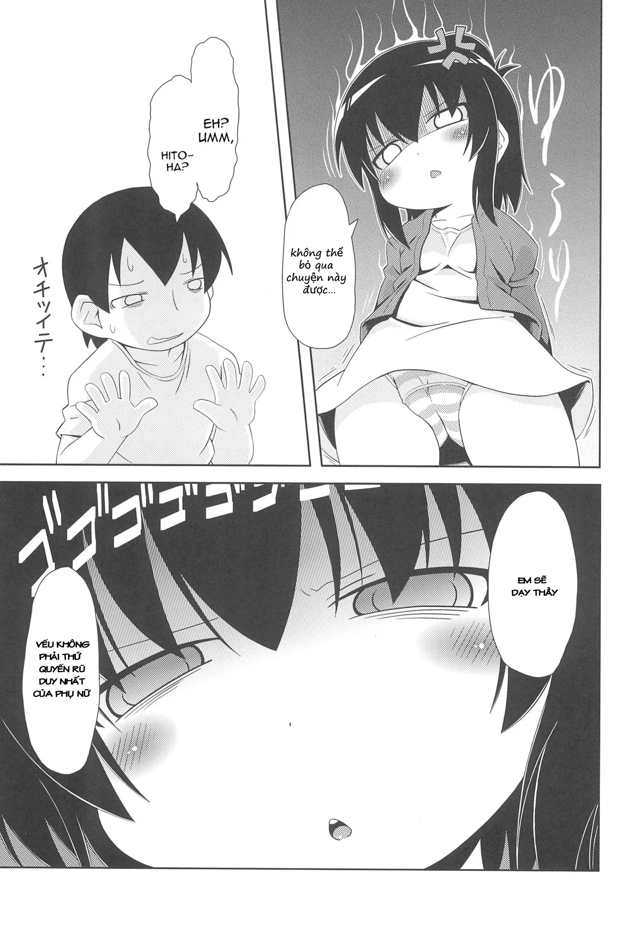 HentaiVN.net - Ảnh 7 - Sanjo-san wa H na Koto ga Osuki (Mitsudomoe) - Chap 1