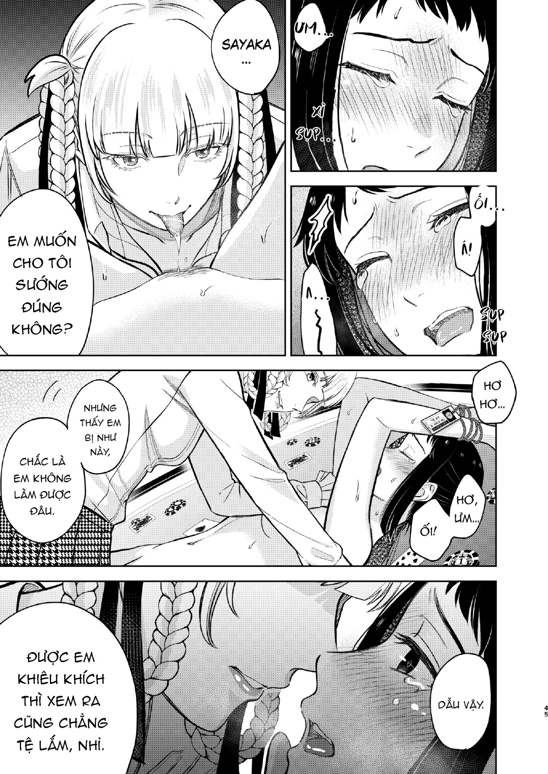 HentaiVN.net - Ảnh 10 - [Kagegurui] Kirari x Sayaka - Chap 1