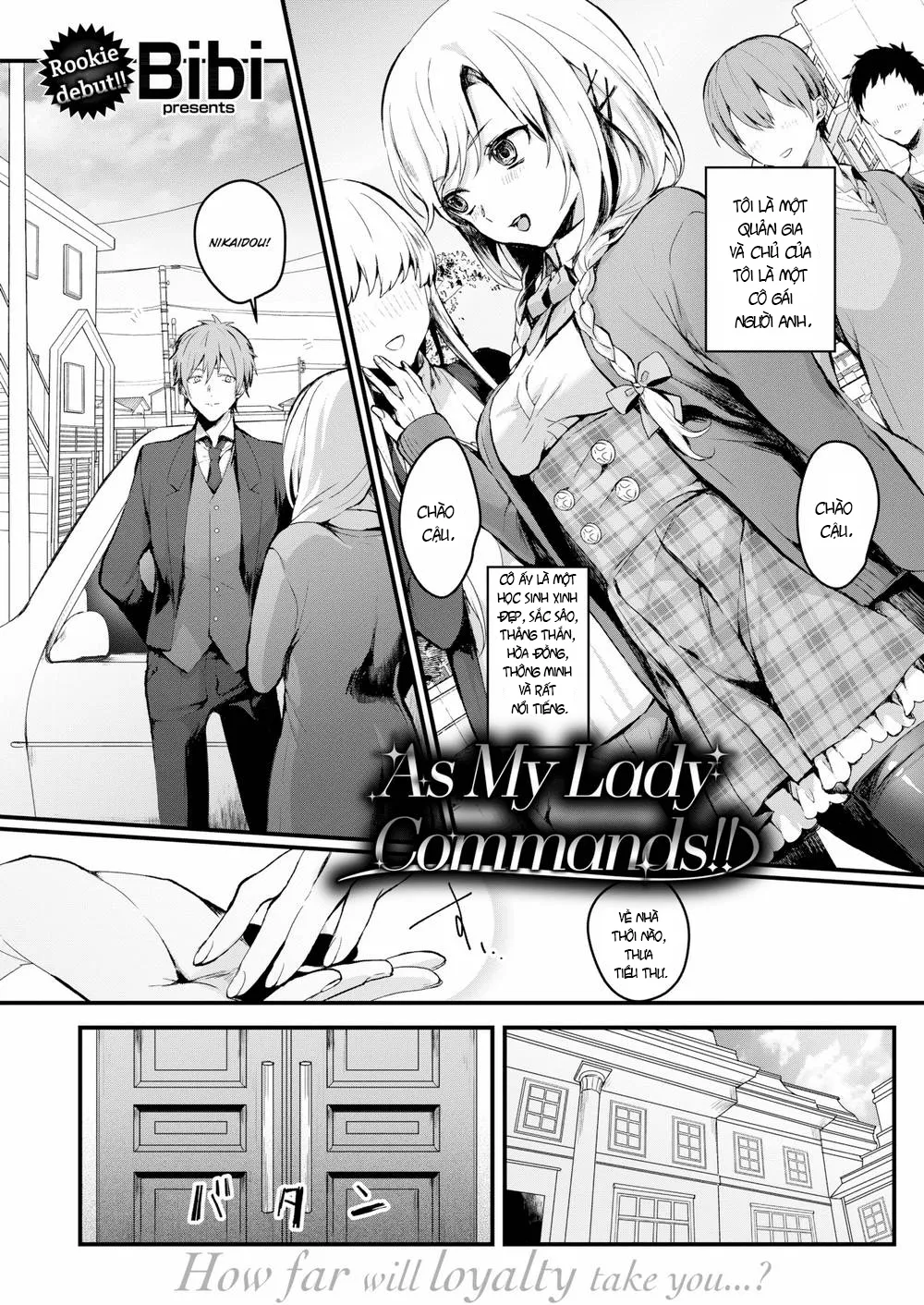 HentaiVN.net - Ảnh 2 - As My Lady Commands - Chap 1