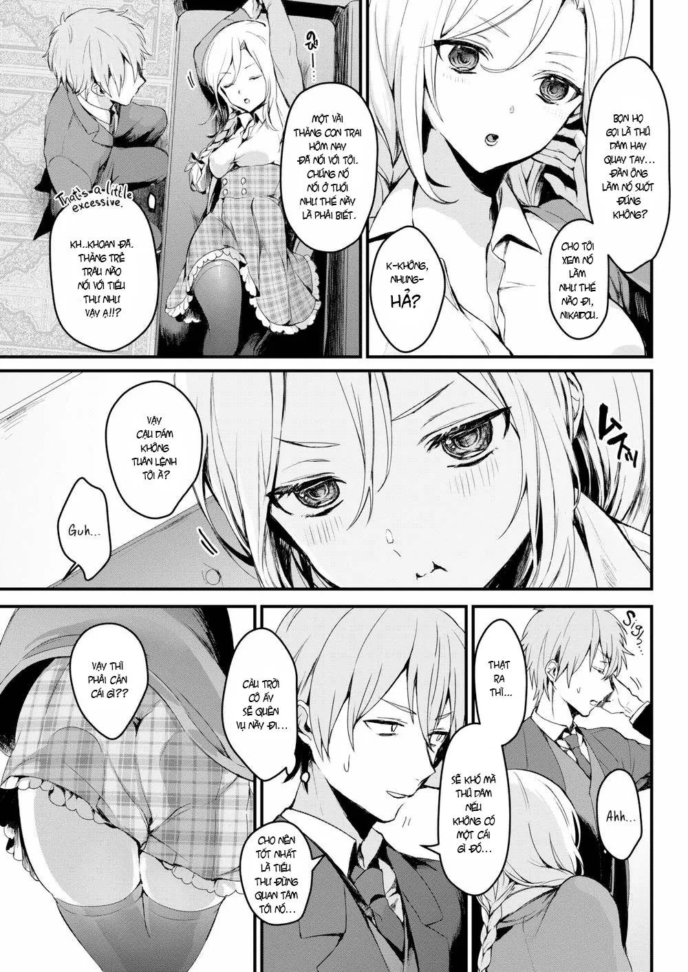 HentaiVN.net - Ảnh 4 - As My Lady Commands - Chap 1