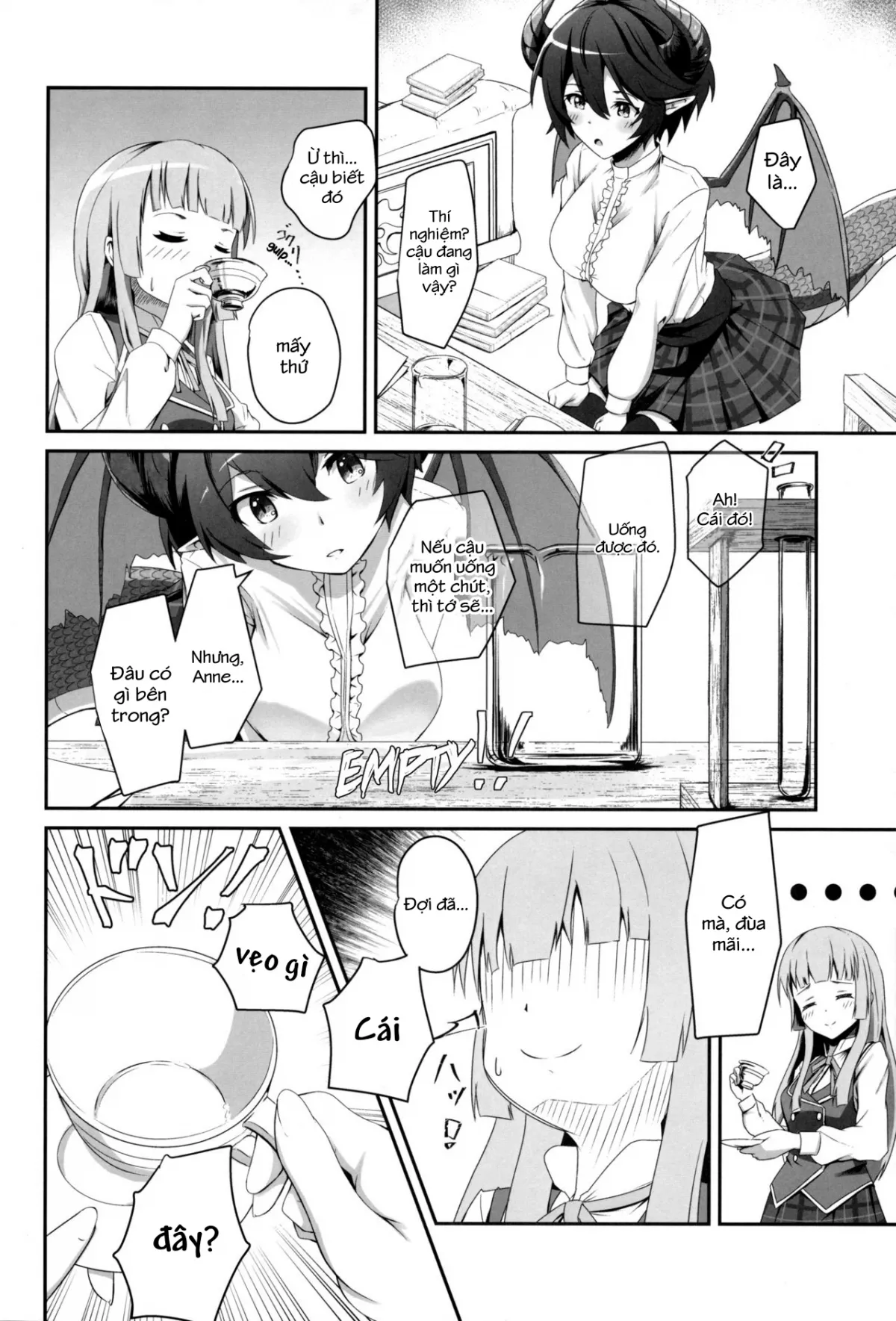 HentaiVN.net - Ảnh 8 - Kono Koto wa Futari dake no Himitsu dakara ne (Manaria Friends) [This is Our Secret] - Chap 1