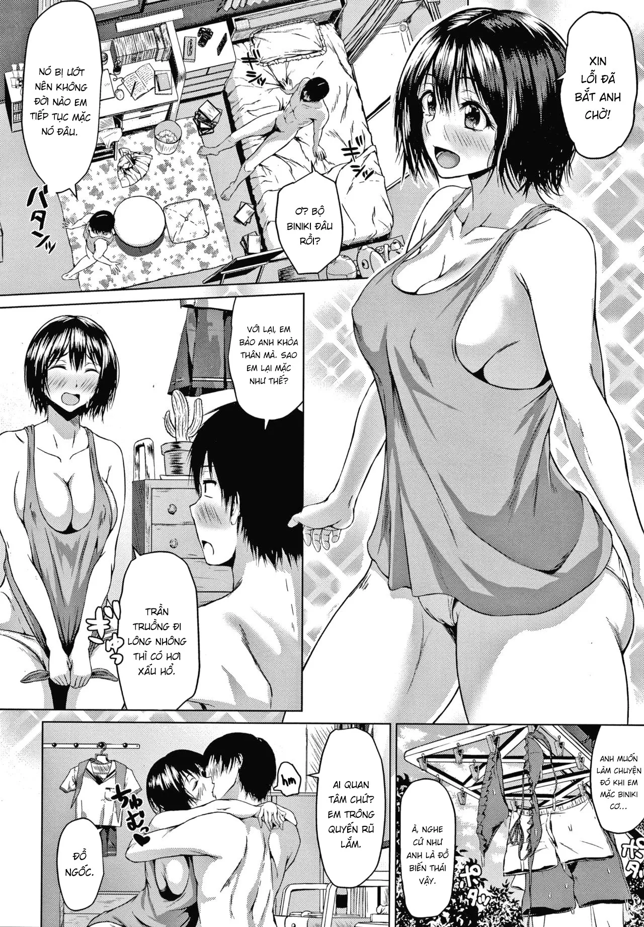 HentaiVN.net - Ảnh 7 - Young Summer Love (Colorful Days!) [Natsu no Aoharu] - Chap 1