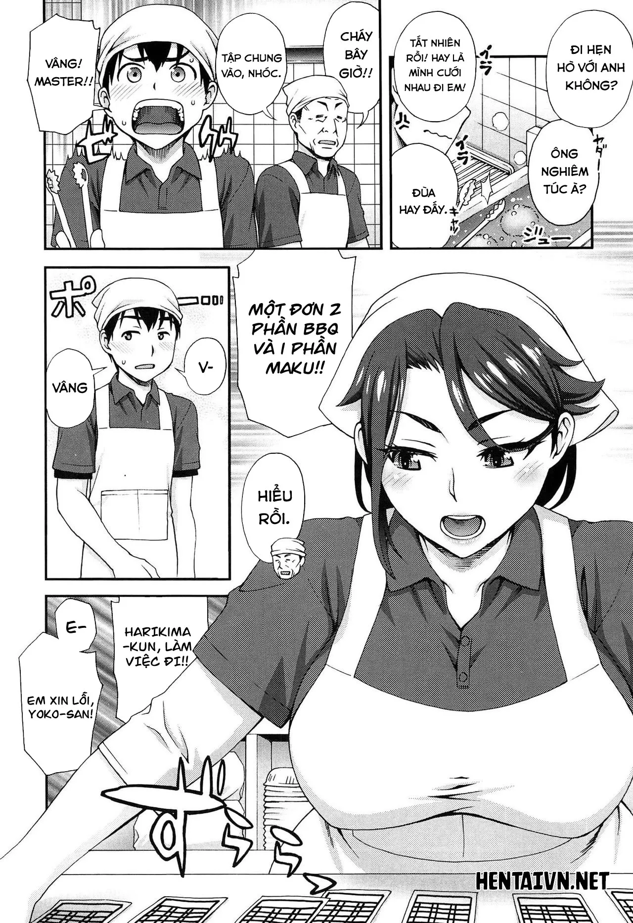 HentaiVN.net - Ảnh 3 - Kanojo ga Omise o Tatamu Wake [The Exciting Way She Closes Up Shop] - Chap 1
