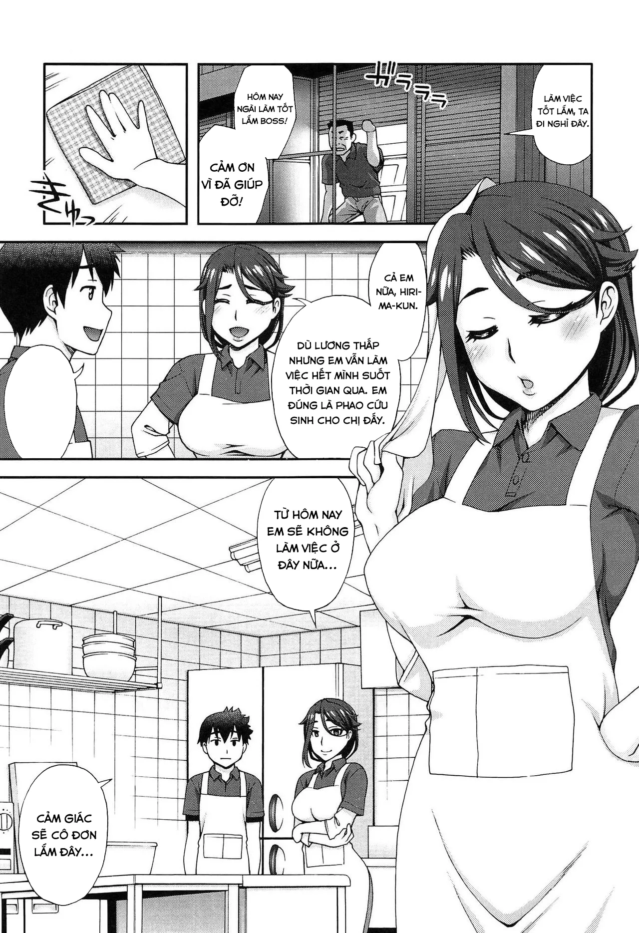 HentaiVN.net - Ảnh 4 - Kanojo ga Omise o Tatamu Wake [The Exciting Way She Closes Up Shop] - Chap 1