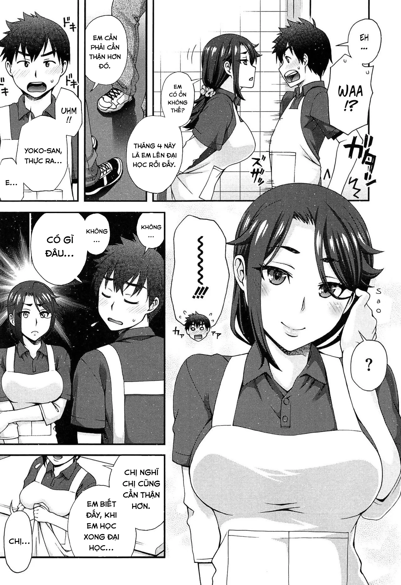 HentaiVN.net - Ảnh 6 - Kanojo ga Omise o Tatamu Wake [The Exciting Way She Closes Up Shop] - Chap 1