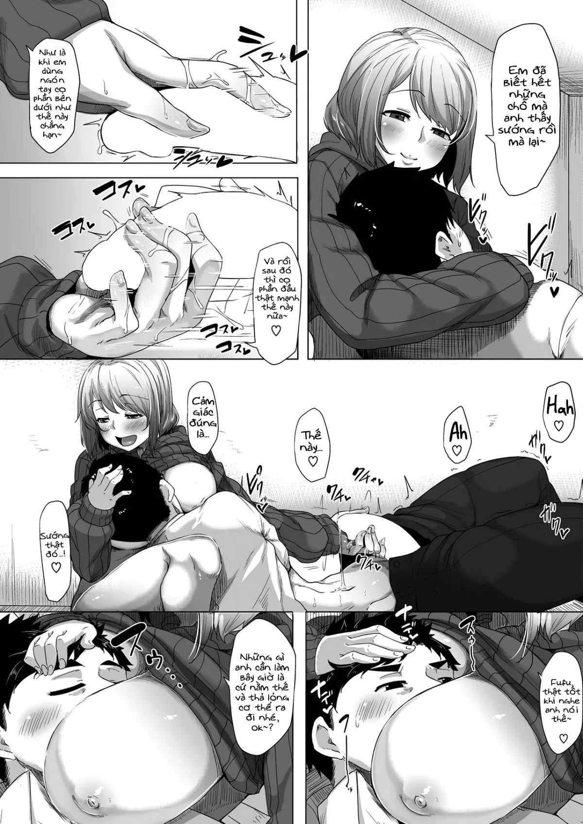 HentaiVN.net - Ảnh 9 - Anh ổn đó chứ? Muốn sờ ngực em không? [Daijoubu? Oppai Momu?; Are You Alright? Do You Need To Rub Some Boobs?] - Chap 1