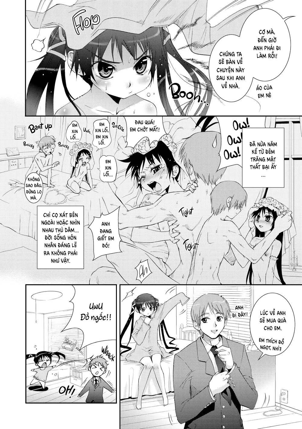 HentaiVN.net - Ảnh 4 - My Wife is Tiny - Chap 1