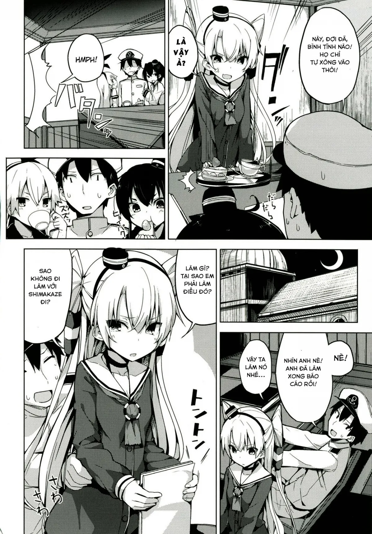 HentaiVN.net - Ảnh 3 - Amatsukaze no H Kinshirei! (Kantai Collection) - Chap 1