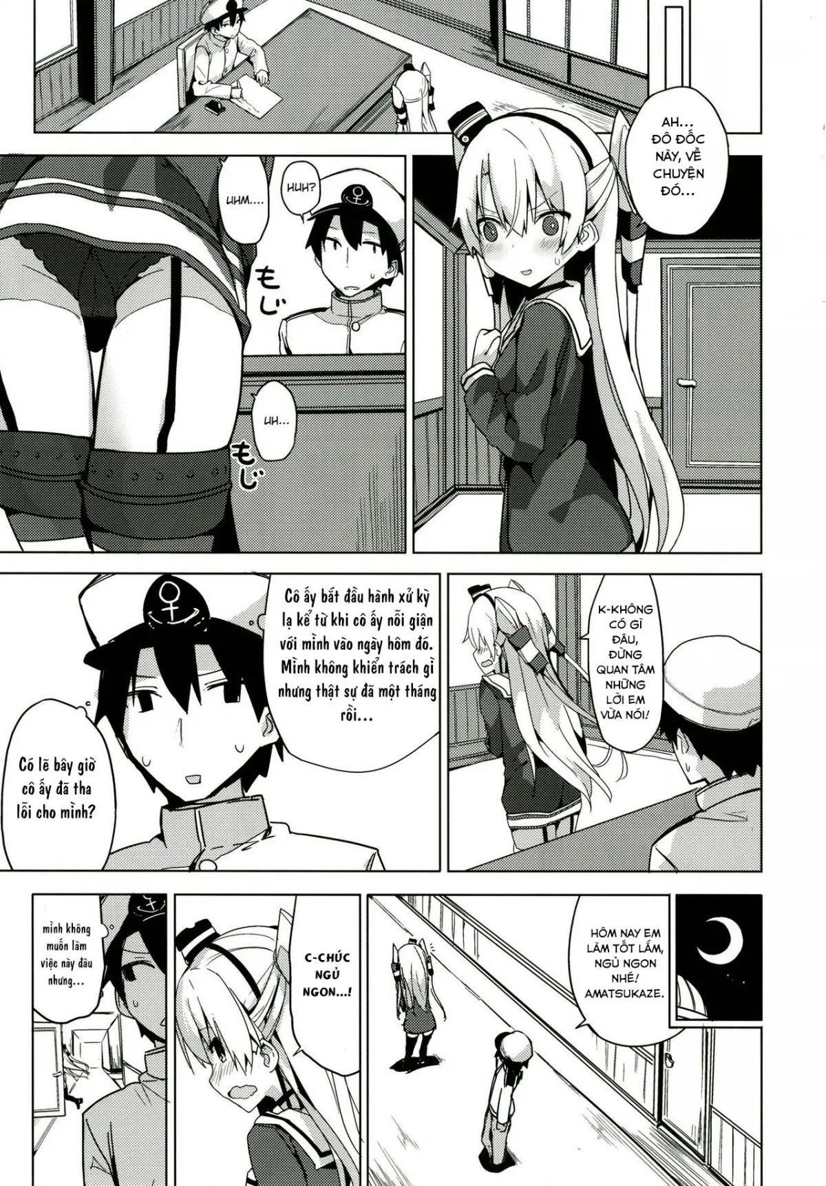 HentaiVN.net - Ảnh 6 - Amatsukaze no H Kinshirei! (Kantai Collection) - Chap 1
