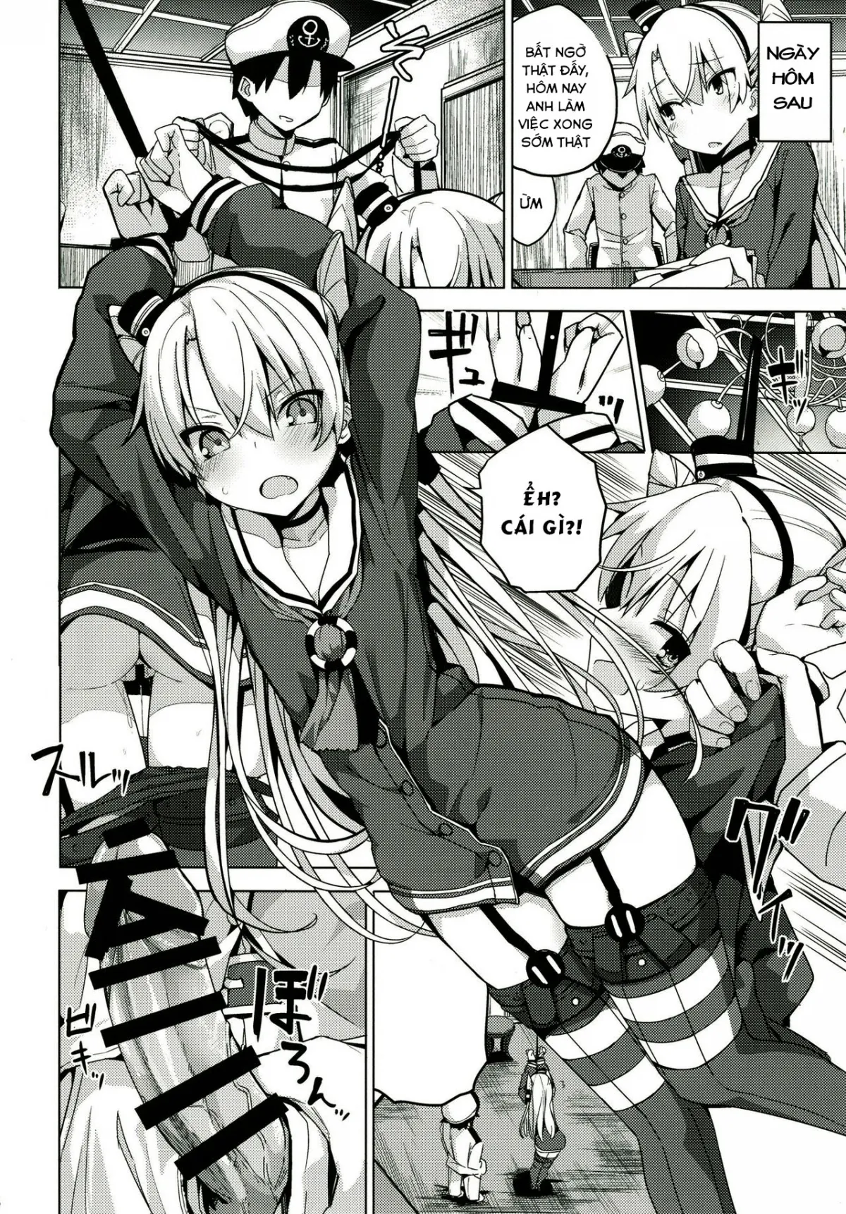 HentaiVN.net - Ảnh 9 - Amatsukaze no H Kinshirei! (Kantai Collection) - Chap 1
