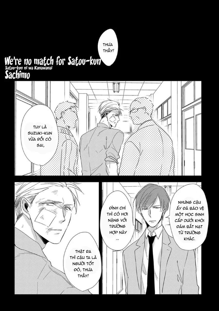 HentaiVN.net - Ảnh 4 - [Yaoi] Satou-kun ni wa Kanawanai [We’re No Match For Satou-kun!; 佐藤君には敵わない] - Chap 1