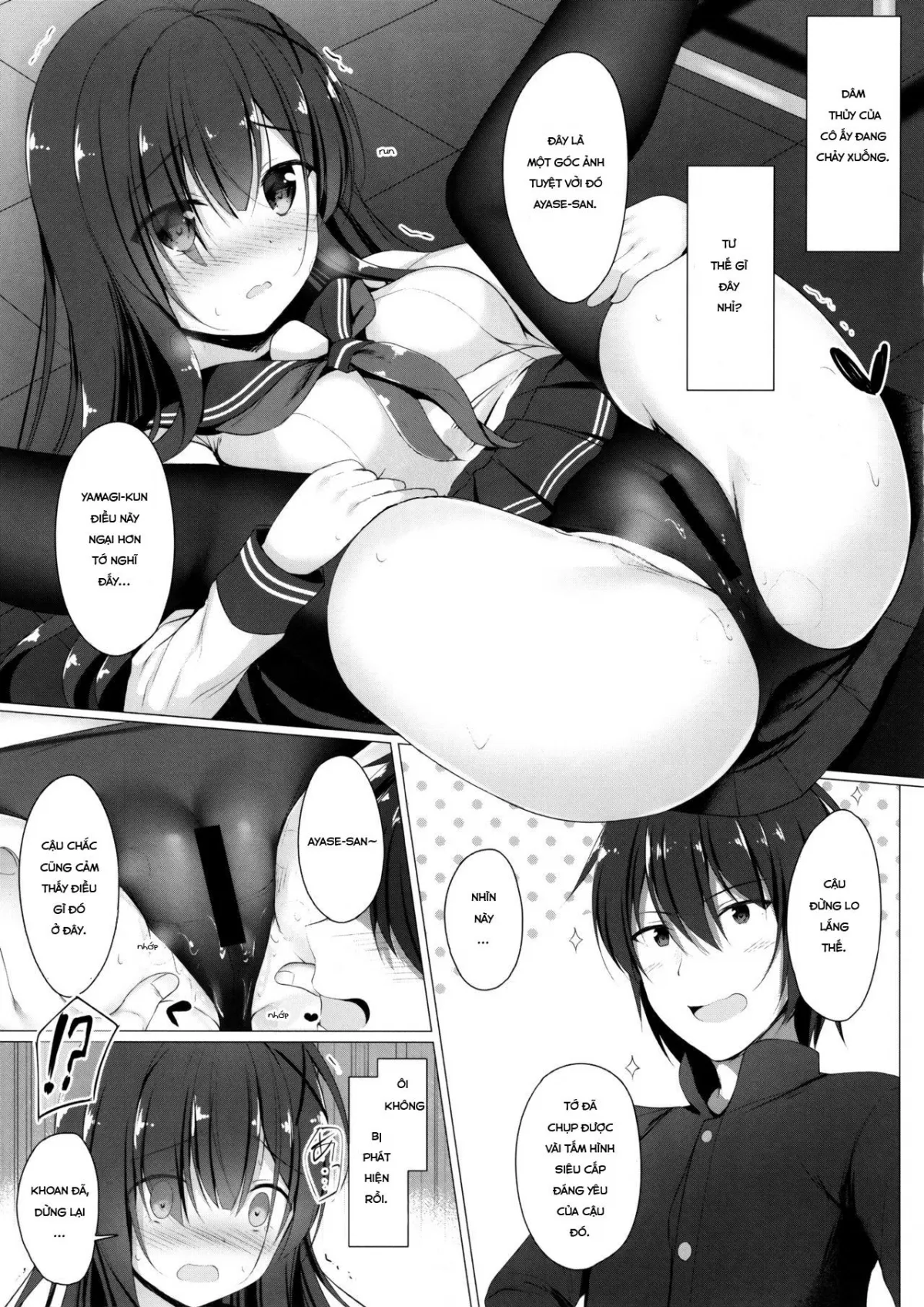 HentaiVN.net - Ảnh 10 - Ayase-san wa Medachitai - Chap 1