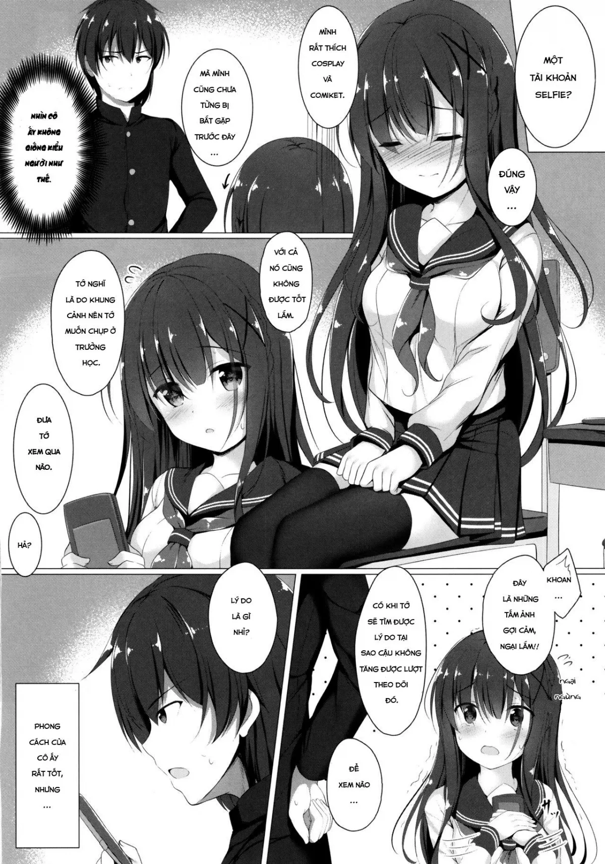 HentaiVN.net - Ảnh 5 - Ayase-san wa Medachitai - Chap 1
