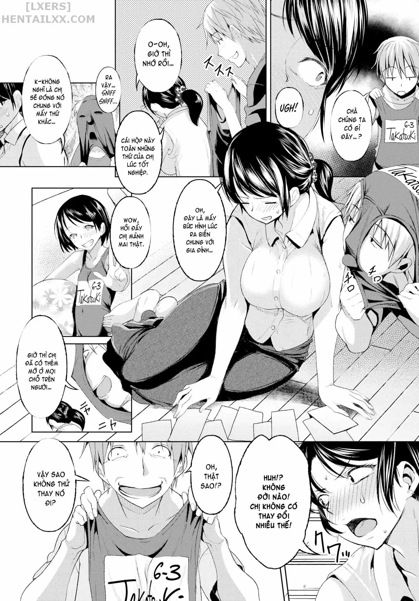 HentaiVN.net - Ảnh 3 - When You Squeeze a Juicy Body into a School Swimsuit - Chap 1