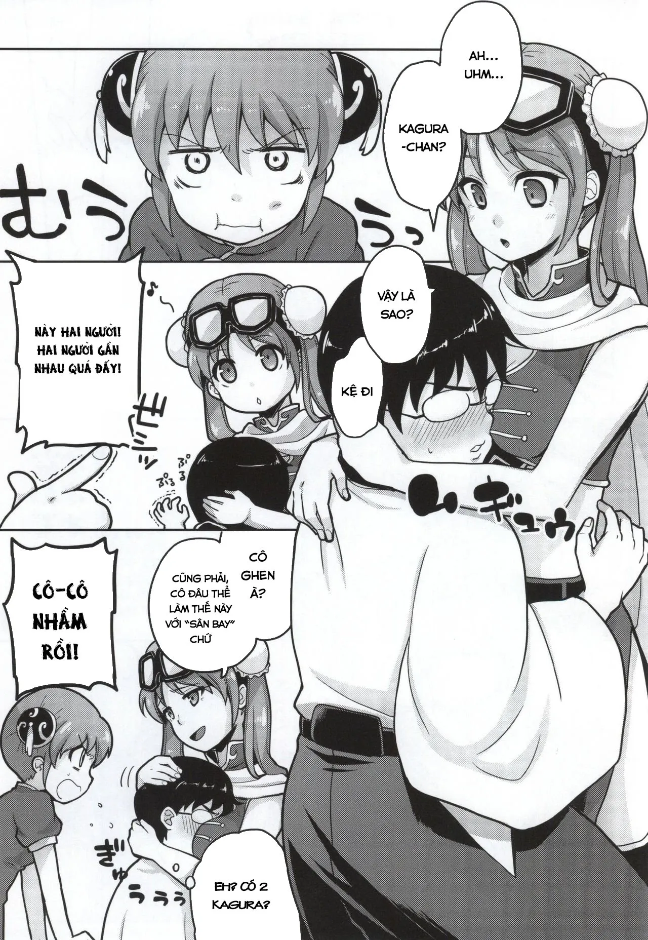 HentaiVN.net - Ảnh 3 - Yorozuya 4P - Chap 2