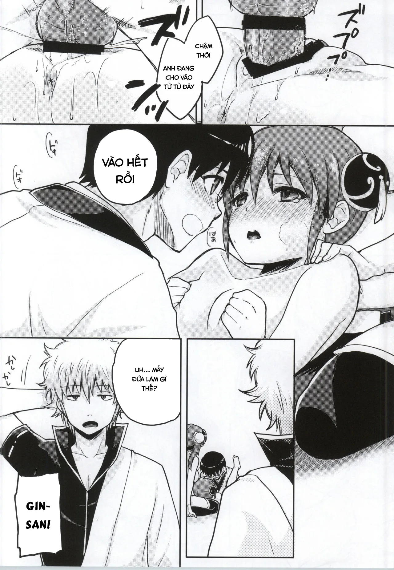 HentaiVN.net - Ảnh 14 - Yorozuya 4P - Chap 3