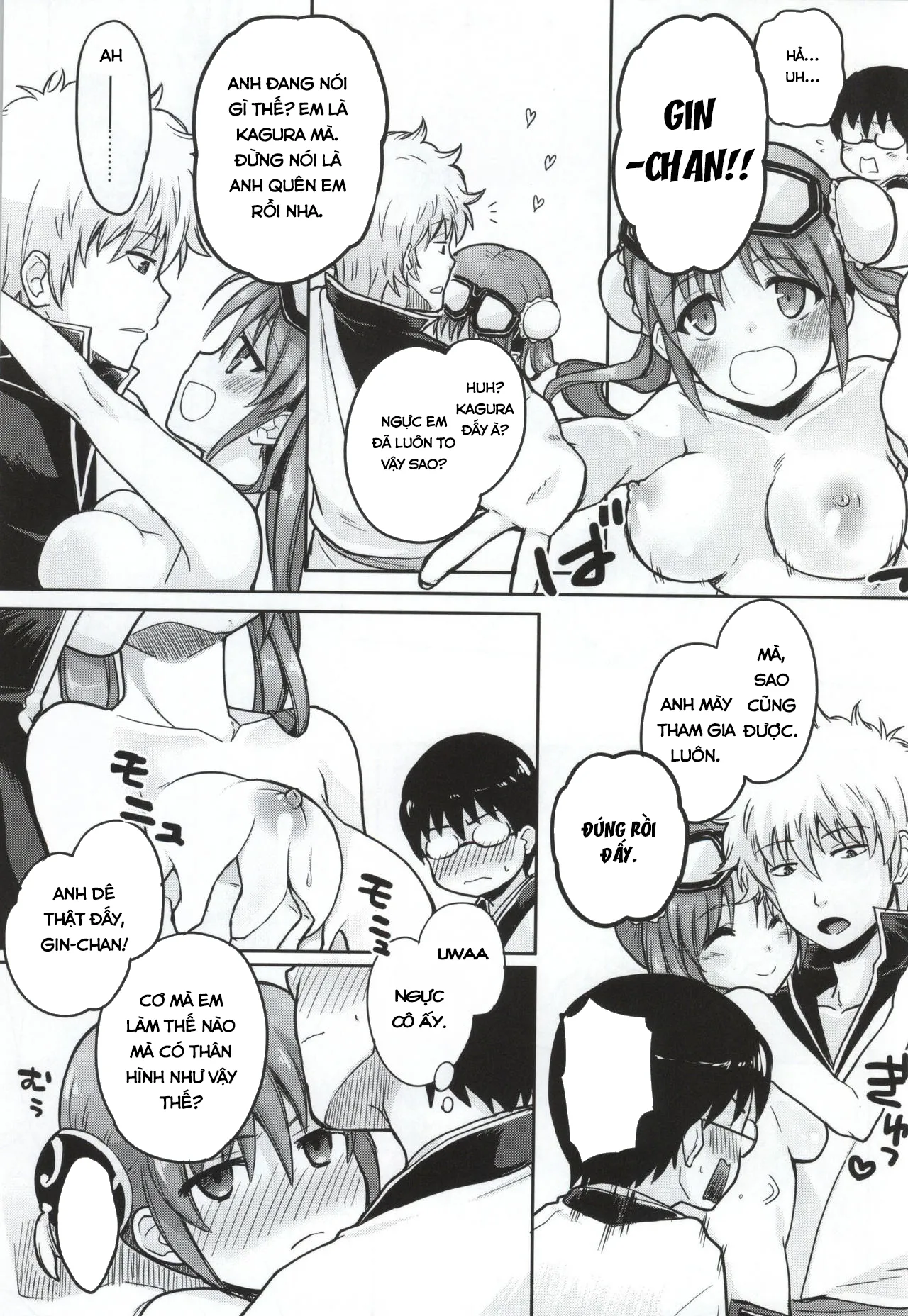 HentaiVN.net - Ảnh 15 - Yorozuya 4P - Chap 3
