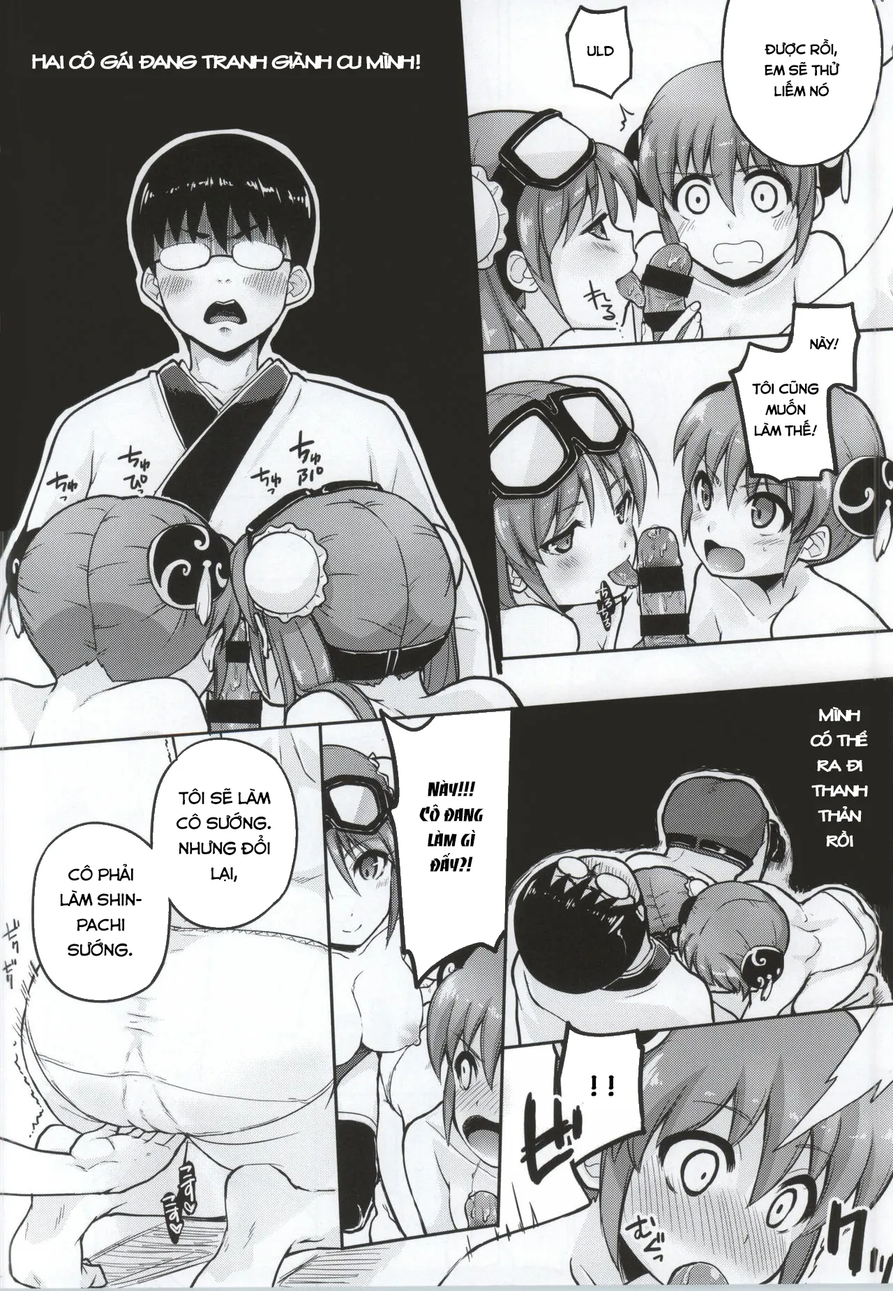 HentaiVN.net - Ảnh 8 - Yorozuya 4P - Chap 3