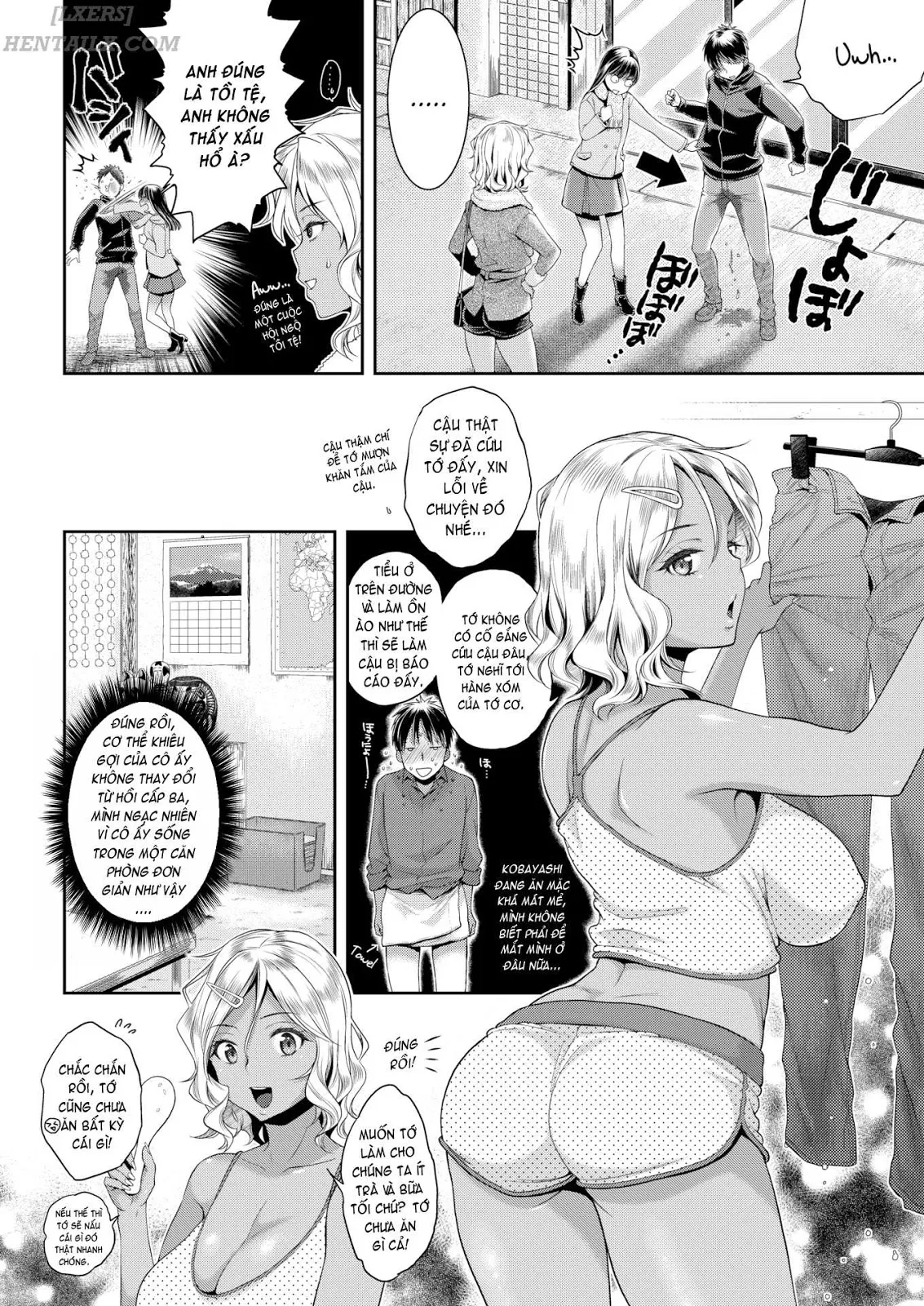 HentaiVN.net - Ảnh 3 - Bitch!? Pure ♥ Love!! - Chap 1