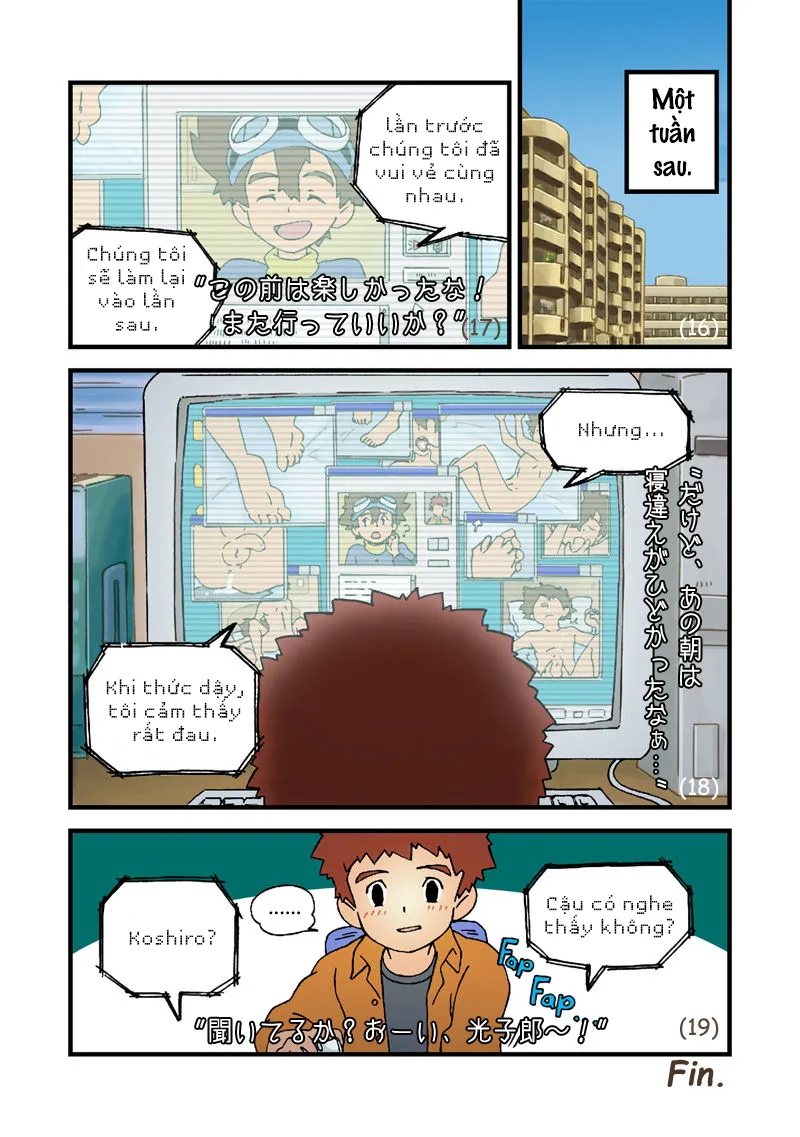 HentaiVN.net - Ảnh 6 - Boy asleep (Digimon) - Chap 1