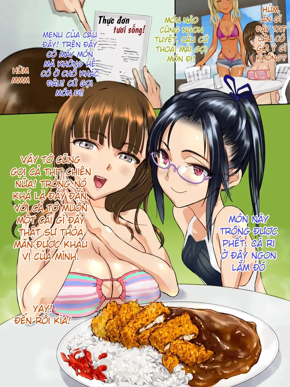 HentaiVN.net - Ảnh 4 - Thưởng thức tinh dịch tại quán ăn ven biển [海の家で食ザー。; Umi no Ie de ShokuSe.; Eating Semen at the Beach House] - Chap 1