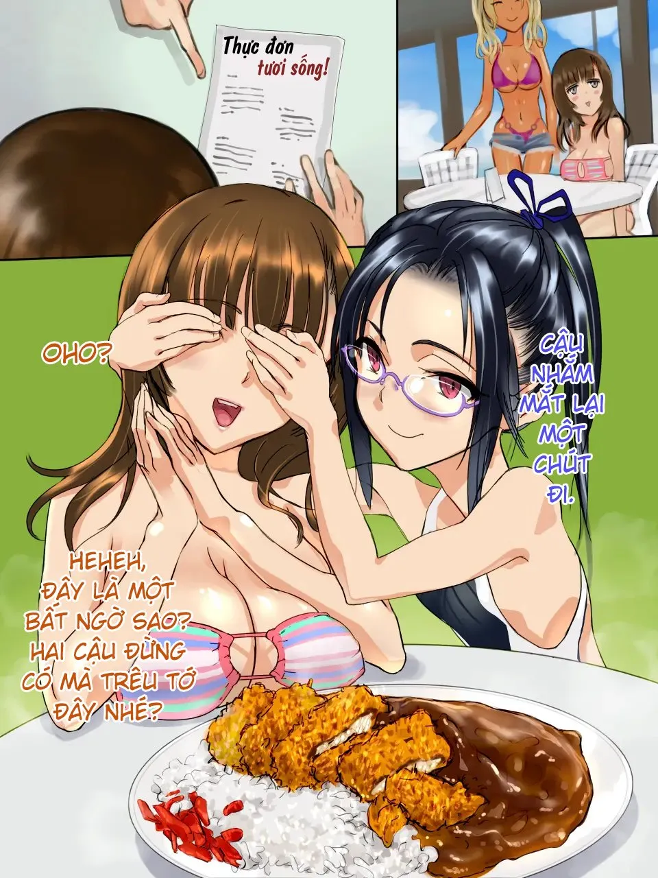 HentaiVN.net - Ảnh 5 - Thưởng thức tinh dịch tại quán ăn ven biển [海の家で食ザー。; Umi no Ie de ShokuSe.; Eating Semen at the Beach House] - Chap 1
