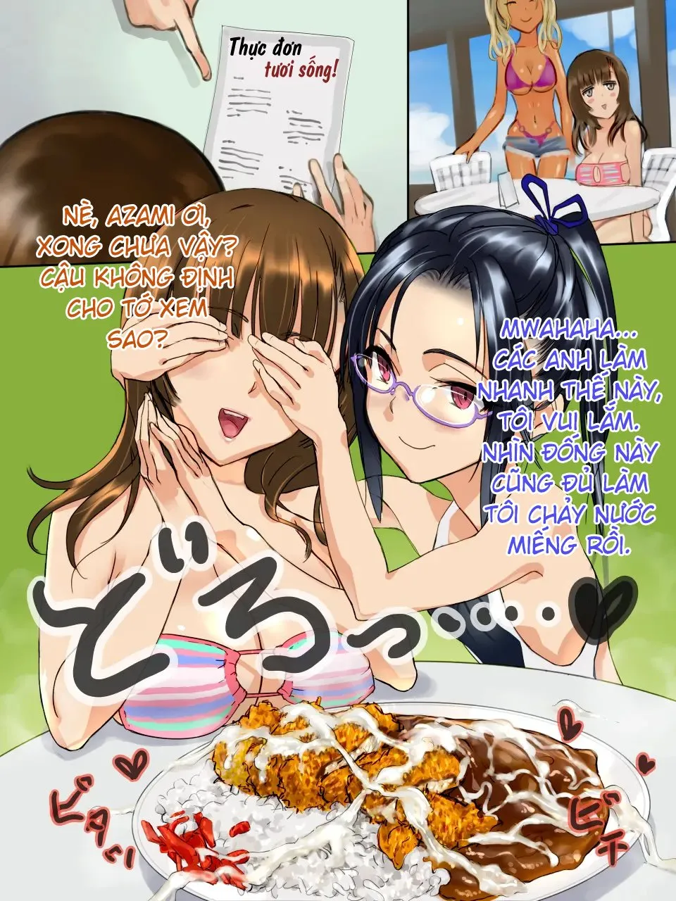HentaiVN.net - Ảnh 8 - Thưởng thức tinh dịch tại quán ăn ven biển [海の家で食ザー。; Umi no Ie de ShokuSe.; Eating Semen at the Beach House] - Chap 1