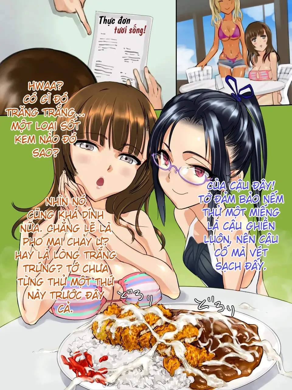 HentaiVN.net - Ảnh 9 - Thưởng thức tinh dịch tại quán ăn ven biển [海の家で食ザー。; Umi no Ie de ShokuSe.; Eating Semen at the Beach House] - Chap 1