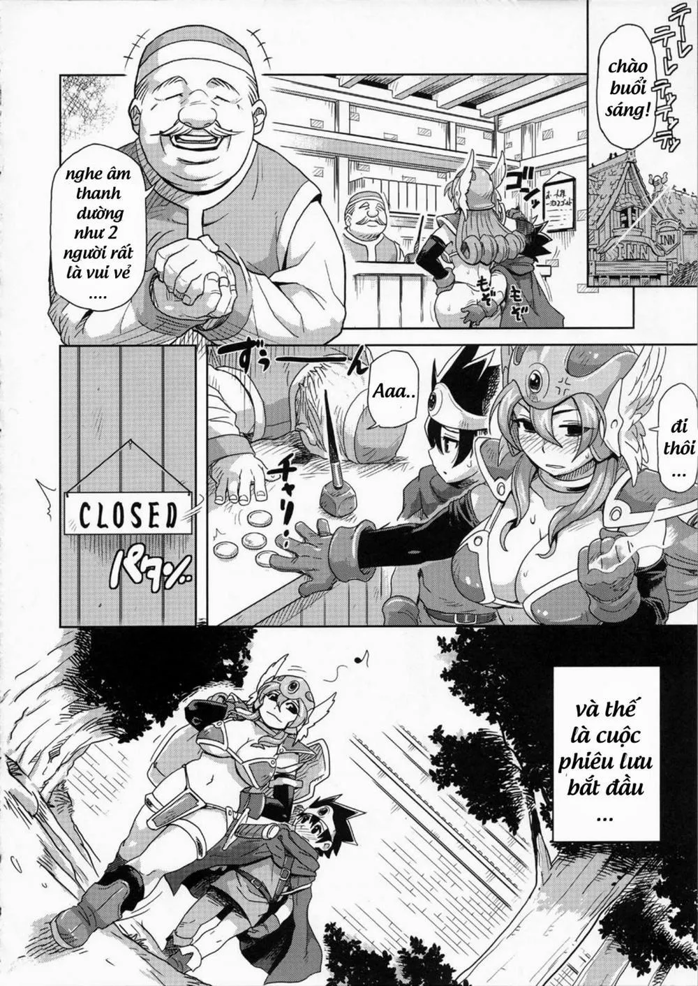 HentaiVN.net - Ảnh 17 - Lets Have An Adventure (Dragon Quest III) - Chap 1